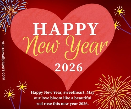 Happy New Year 2026 Romantic Wishes Happy New Year 2026 Romantic Wishes