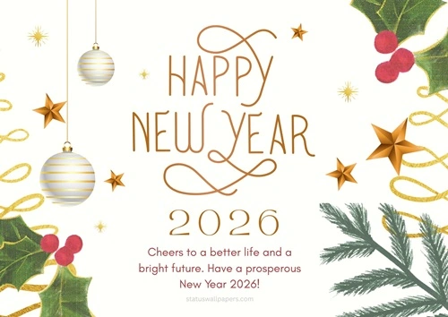 Happy New Year 2026 Wallpaper