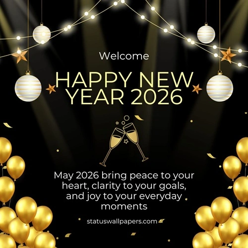 Happy New Year Hopeful Wishes 2026 for Family