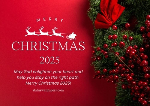 Merry Christmas 2025 Status