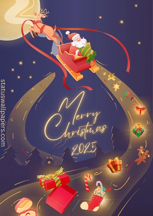 Merry Christmas 2025 WhatsApp Status