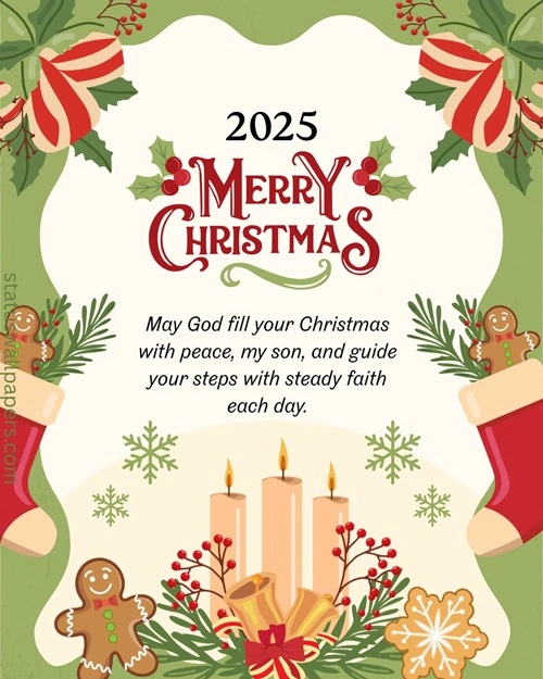 Merry Christmas 2025 Wishes for Son from Dad Merry Christmas 2025 Wishes for Son from Dad