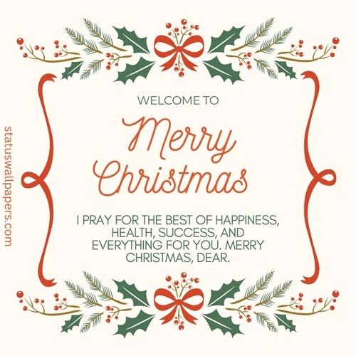 Merry Christmas Messages for Family