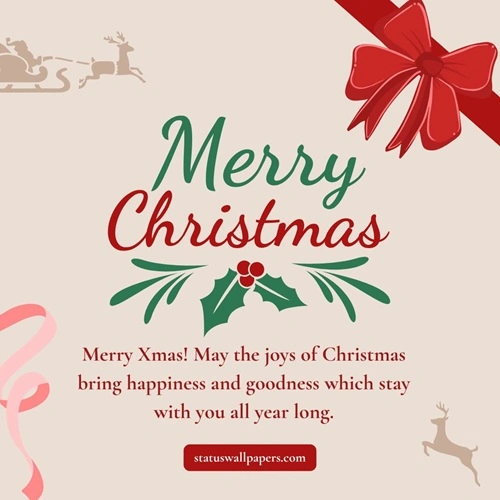 Merry Christmas Messages for Friends