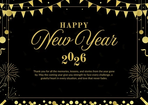 New Year Wishes 2026 Greetings for Friends