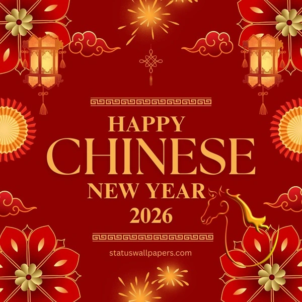 Chinese New Year 2026 Wishes Images