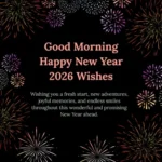 Good Morning Happy New Year 2026 Wishes