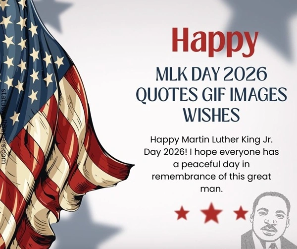 MLK Day 2026 Quotes Gif Images Wishes