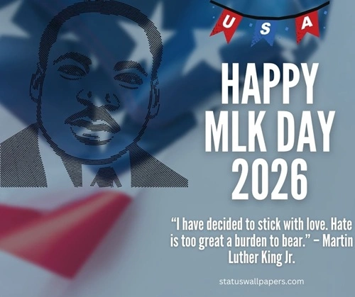 Martin Luther King Jr Day 2026 Images and Wishes