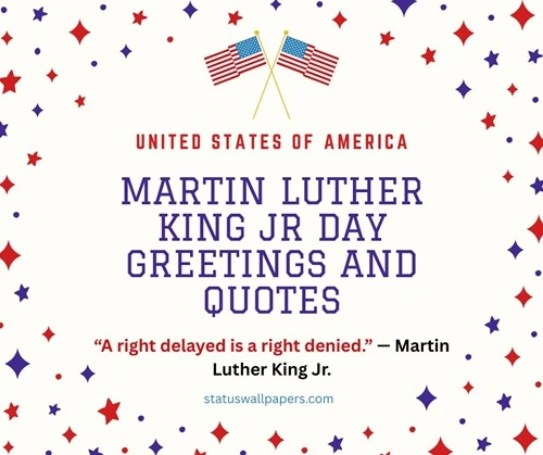 Martin Luther King Jr Day Greetings and Quotes