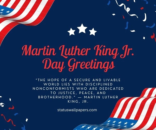 Martin Luther King Jr Day Greetings