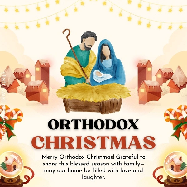 Orthodox Christmas Wishes Messages Images