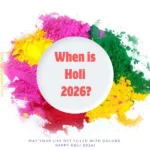 When is Holi 2026