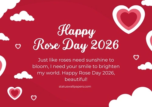 Rose Day 2026 Romantic Wishes Quotes Rose Day 2026 Romantic Wishes Quotes