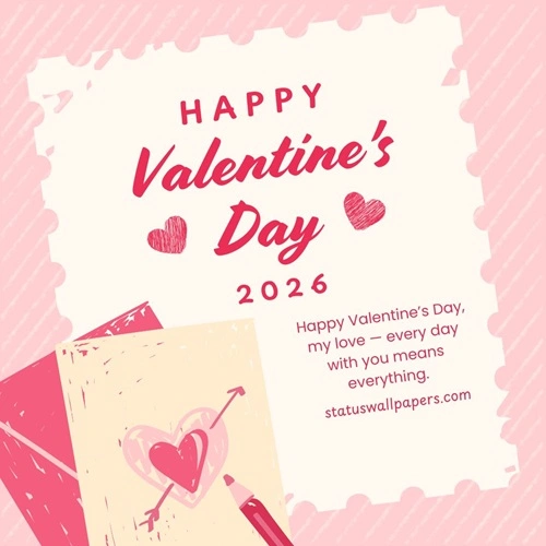 Valentines Day 2026 Pictures with Wishes