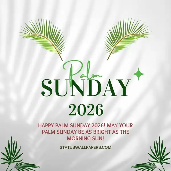Happy Palm Sunday 2026 Images