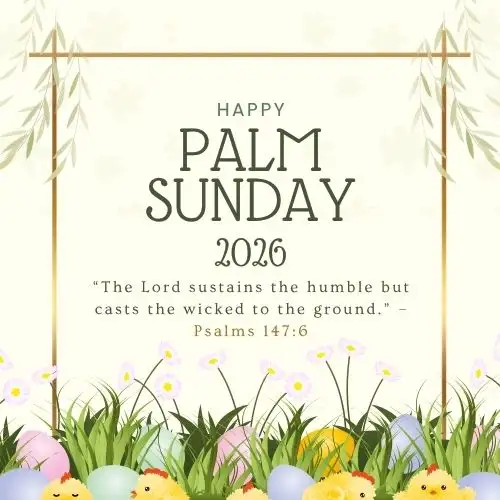 Palm Sunday 2026 Bible Verse for Friends Palm Sunday 2026 Bible Verse for Friends
