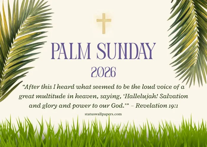 Palm Sunday 2026 Captions