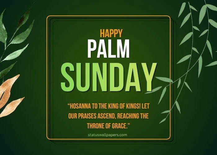 Palm Sunday Greetings