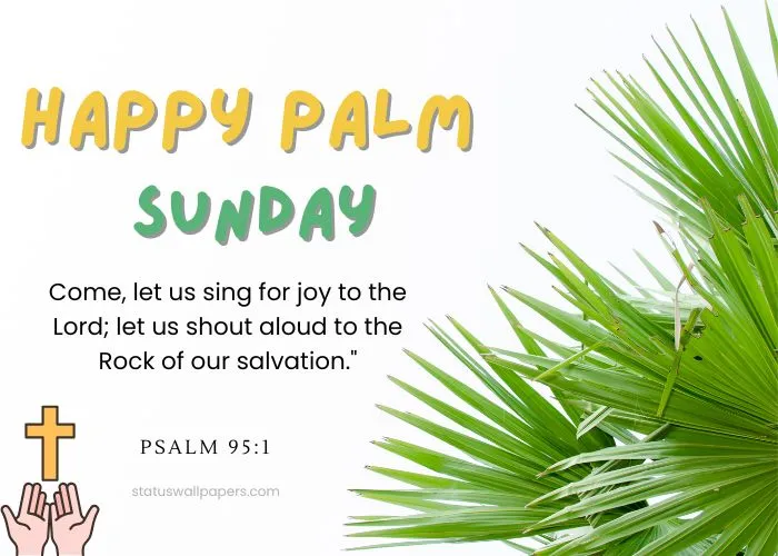 Palm Sunday Images with Messages