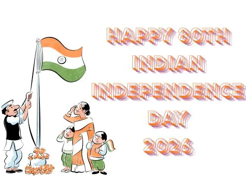 Happy Independence Day 2026 Wishes and Messages Happy Independence Day 2026 Wishes and Messages
